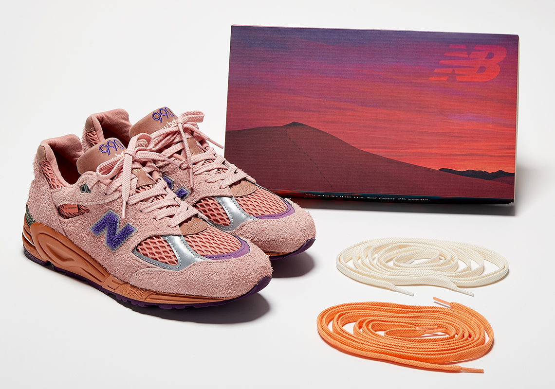 Salehe Bembury New Balance 990v2 Sand Be The Time được phát hành vào 22/12/2022 - 5