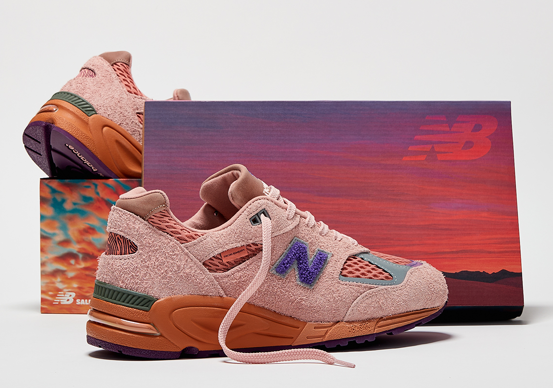 Salehe Bembury New Balance 990v2 Sand Be The Time được phát hành vào 22/12/2022 - 6