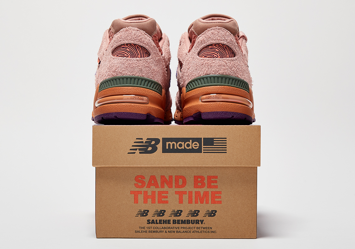 Salehe Bembury New Balance 990v2 Sand Be The Time được phát hành vào 22/12/2022 - 9