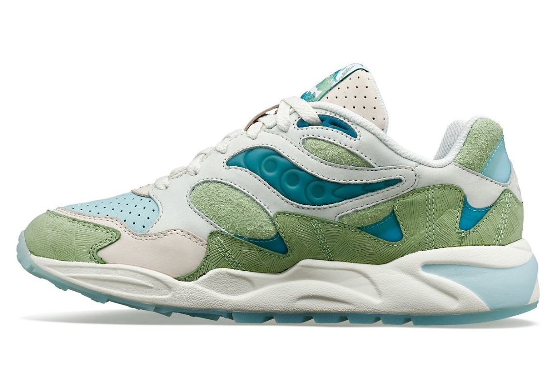 Saucony Grid Shadow 2 'Creek Marsh' - Màu Sắc Thuần Khiết Cho Mùa Thu - 3