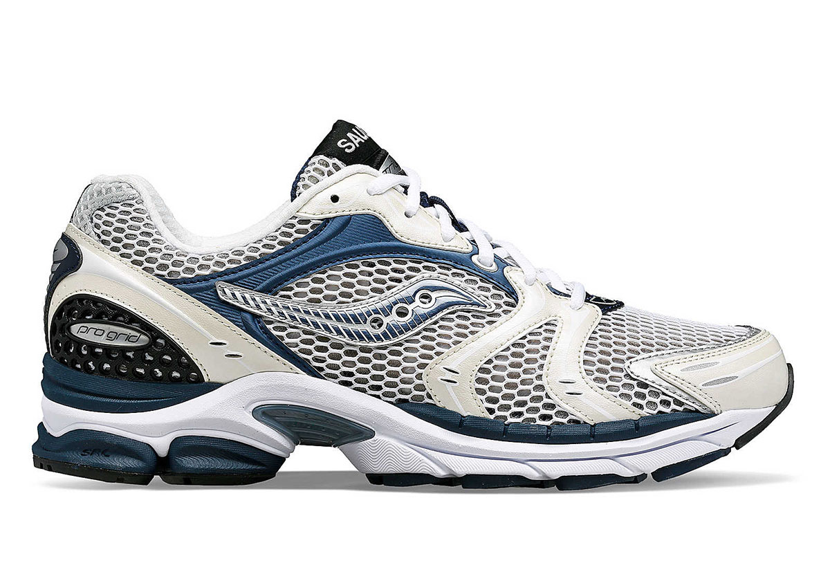 Saucony ProGrid Triumph 4 'White/Navy': Tinh Hoa Y2K Trở Lại! - 2