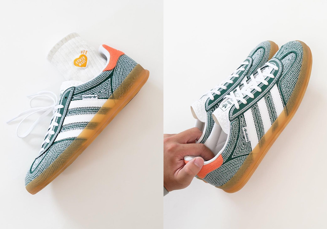 Sean Wotherspoon x adidas Gazelle Indoor: Sự Kết Hợp Độc Đáo với Màu Collegiate Green! - 2