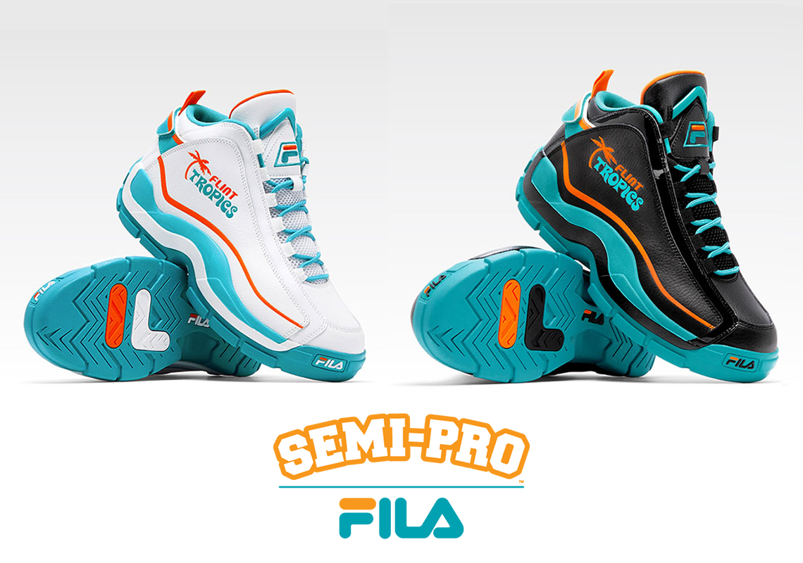 Semi-Pro kết hợp với Fila để tạo ra những đôi giày và trang phục đặc trưng của họ