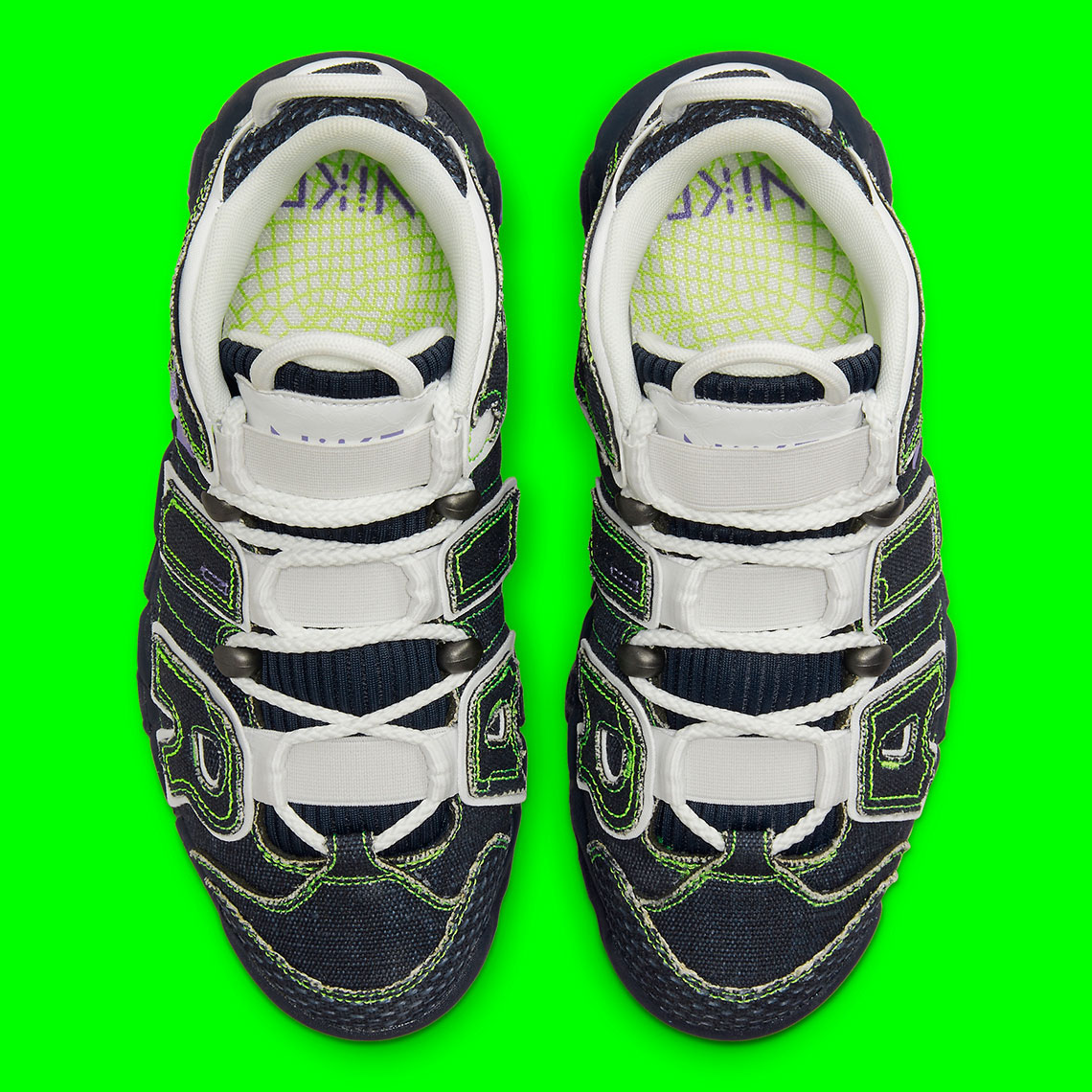 Serena Williams Design Crew x Nike Air More Uptempo được bao phủ bởi vải denim - 4