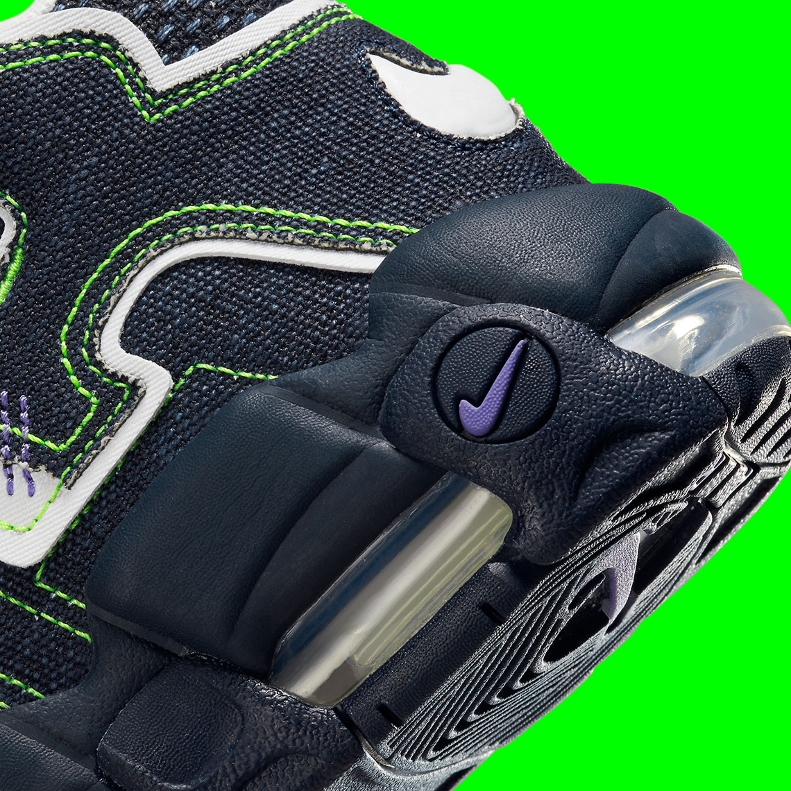 Serena Williams Design Crew x Nike Air More Uptempo được bao phủ bởi vải denim - 7