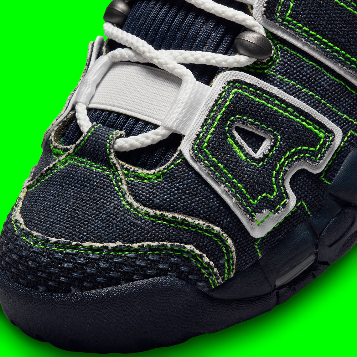 Serena Williams Design Crew x Nike Air More Uptempo được bao phủ bởi vải denim - 8