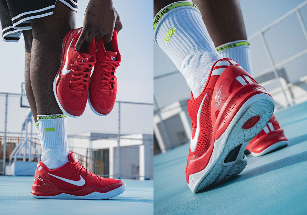Siêu Phẩm Mới: Nike Kobe 8 Protro University Red Sắp Ra Mắt! - 3