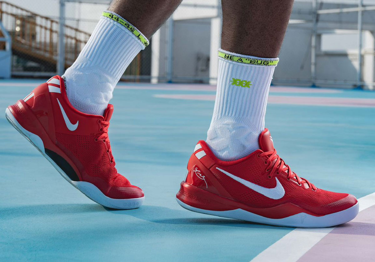 Siêu Phẩm Mới: Nike Kobe 8 Protro University Red Sắp Ra Mắt! - 5