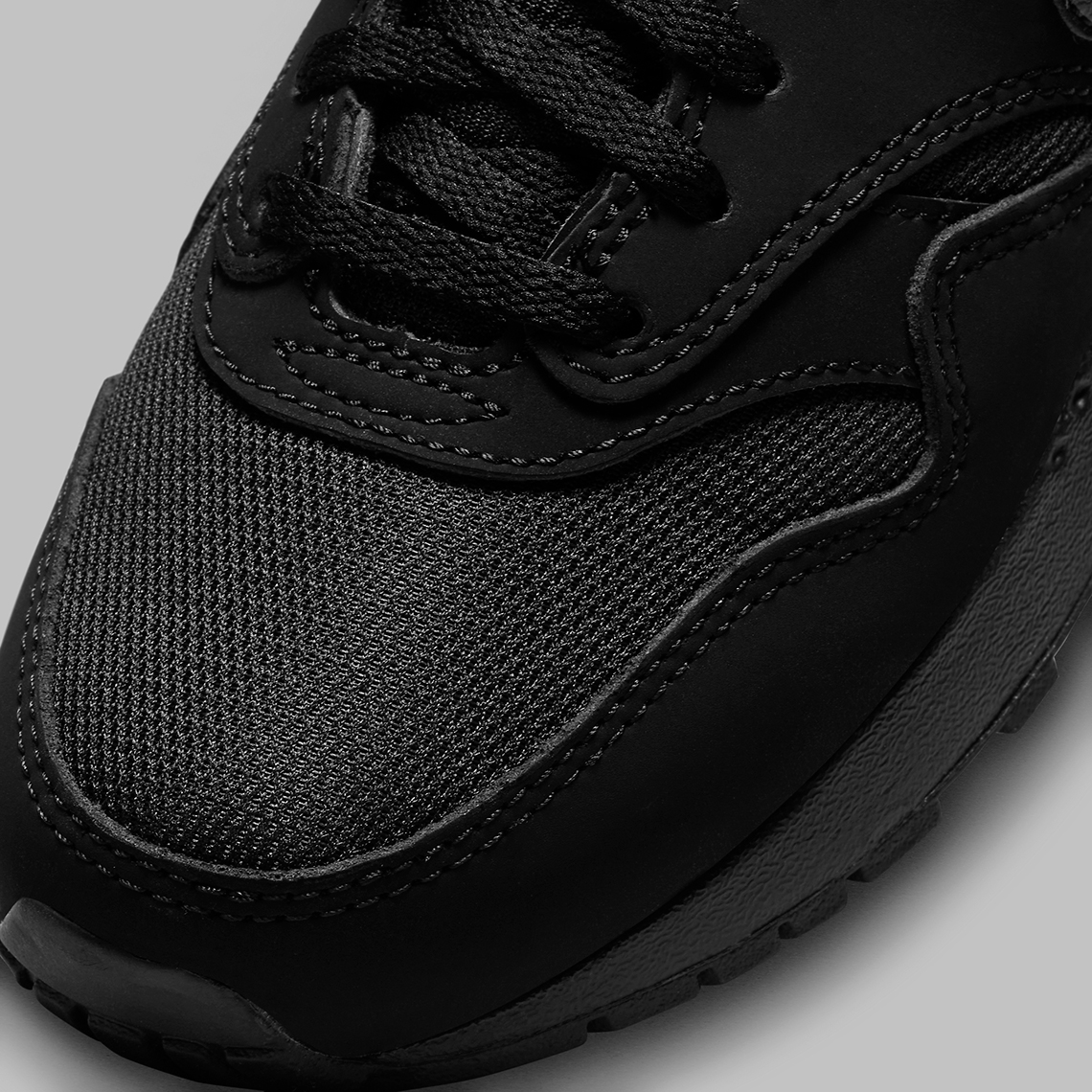 Siêu phẩm Nike Air Max 1 Triple-Black dành riêng cho trẻ em - Cùng khám phá ngay! - 8