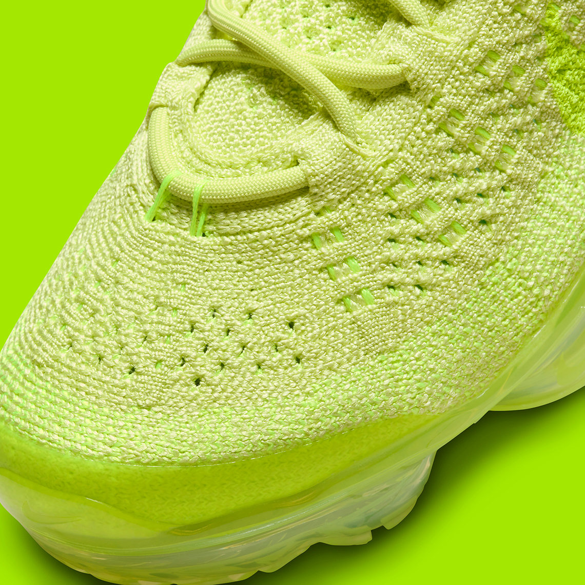 Sneaker Nike Vapormax 2023 Flyknit Light Lemon Twist: Màu volt sặc sỡ đầy năng lượng cho phong cách thời trang nổi bật - 7