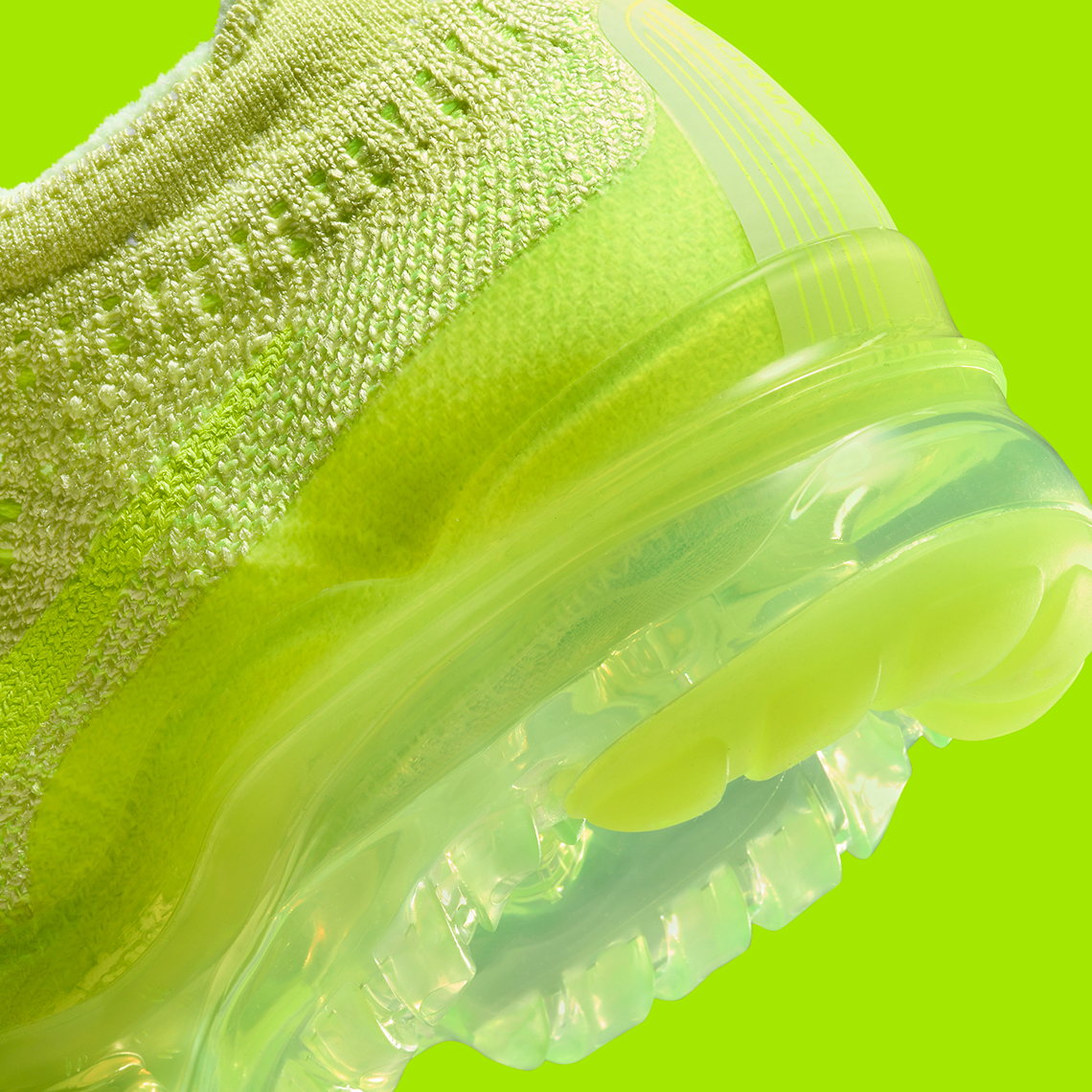 Sneaker Nike Vapormax 2023 Flyknit Light Lemon Twist: Màu volt sặc sỡ đầy năng lượng cho phong cách thời trang nổi bật - 8