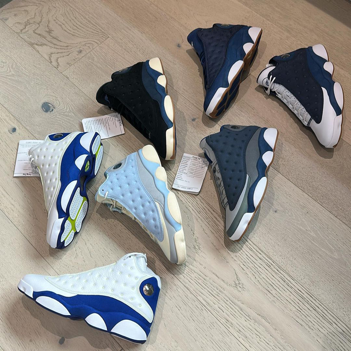 SoleFly và Air Jordan hợp tác ra mắt giày mới, Carlos Prieto chia sẻ những mẫu giày SoleFly x Air Jordan 13 chưa được tung ra thị trường. - 2