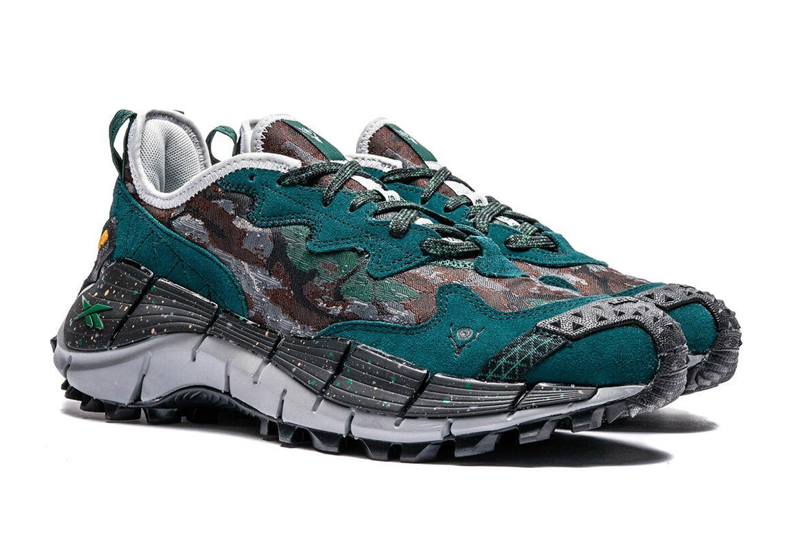 South2 West8 ra mắt mẫu Reebok Zig Kinetica II Edge phong cách Camo