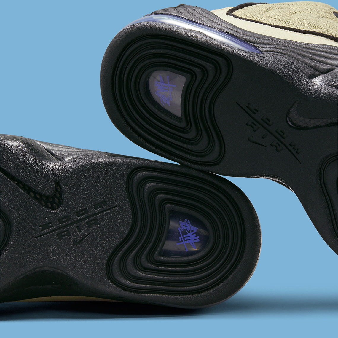 Stussy tiết lộ phong cách màu đen và nâu thứ ba trong sự hợp tác với Nike Air Penny 2 - 10