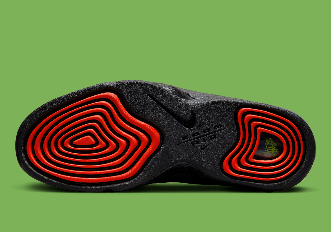 Stüssy x Nike Air Penny 2 phát hành với màu Green Flash/Black - 6