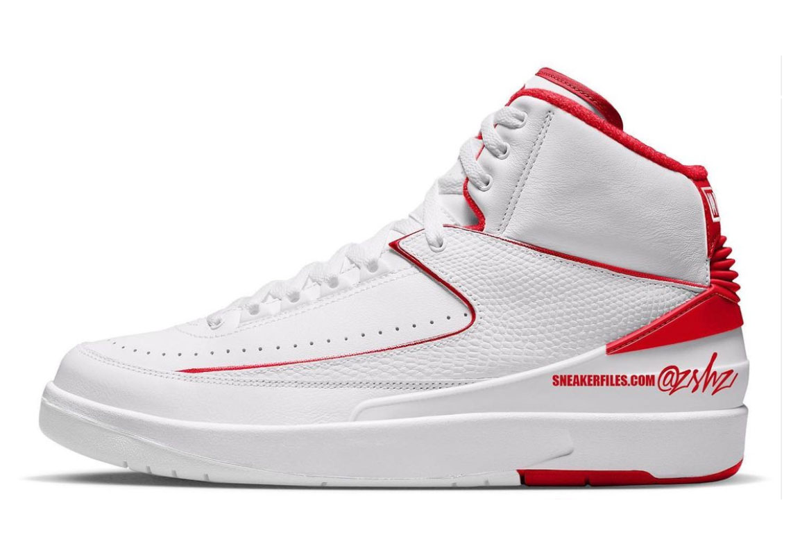 Sự bùng nổ của Air Jordan 2 Retro tiếp tục với Trắng/Đỏ lửa cho kỳ nghỉ lễ 2023 - 1