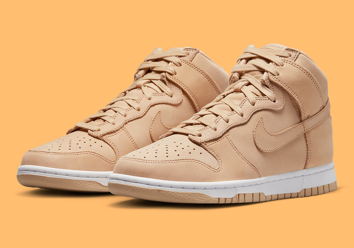 Sự trở lại của mẫu giày Nike Dunk High "Vachetta tan"