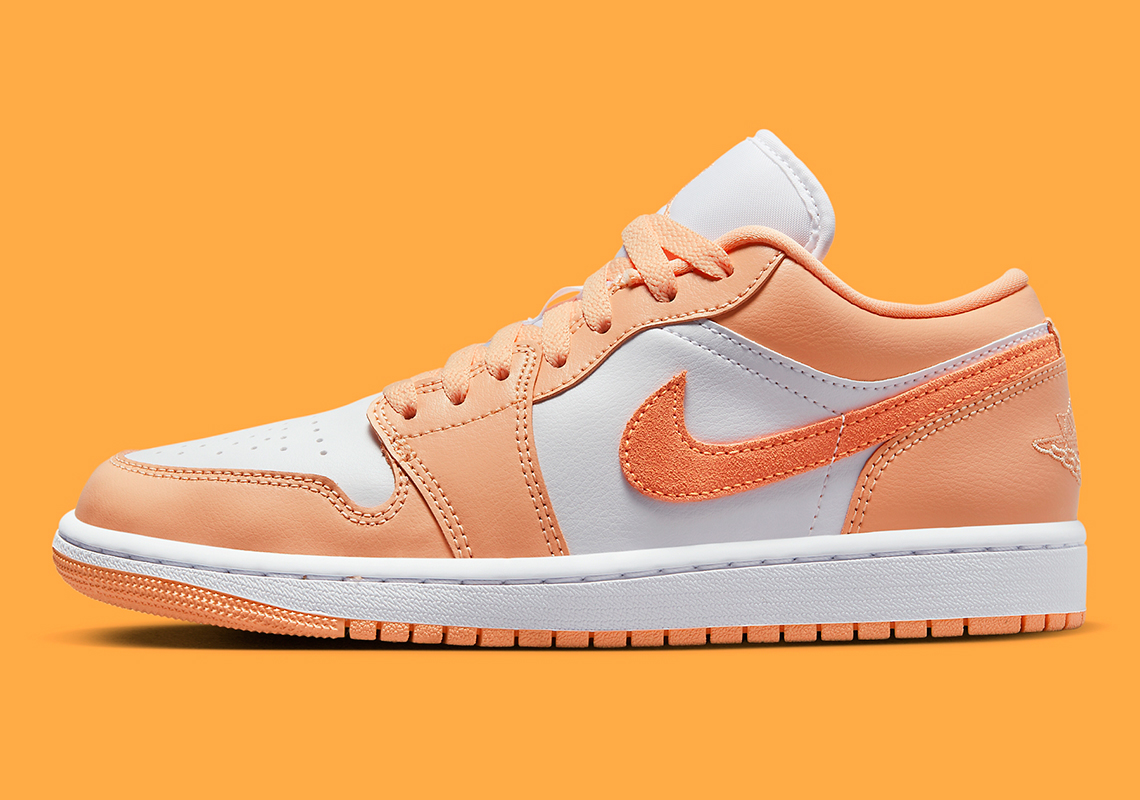 Sunset Haze gợi lên một thẩm mỹ mùa xuân trên  Air Jordan 1 Low quyền của cho nữ - 2