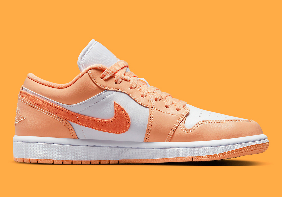 Sunset Haze gợi lên một thẩm mỹ mùa xuân trên  Air Jordan 1 Low quyền của cho nữ - 3