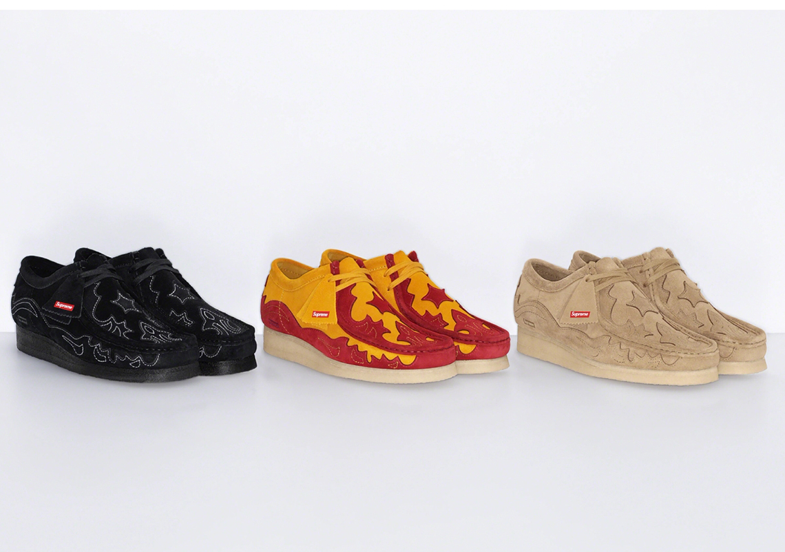 Supreme trang trí Clarks Wallabee với những đường may như giày cao bồi - 3
