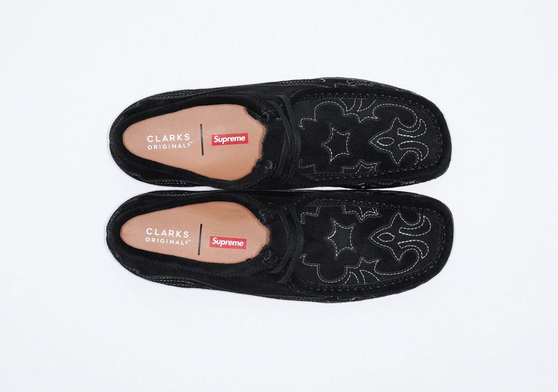 Supreme trang trí Clarks Wallabee với những đường may như giày cao bồi - 9