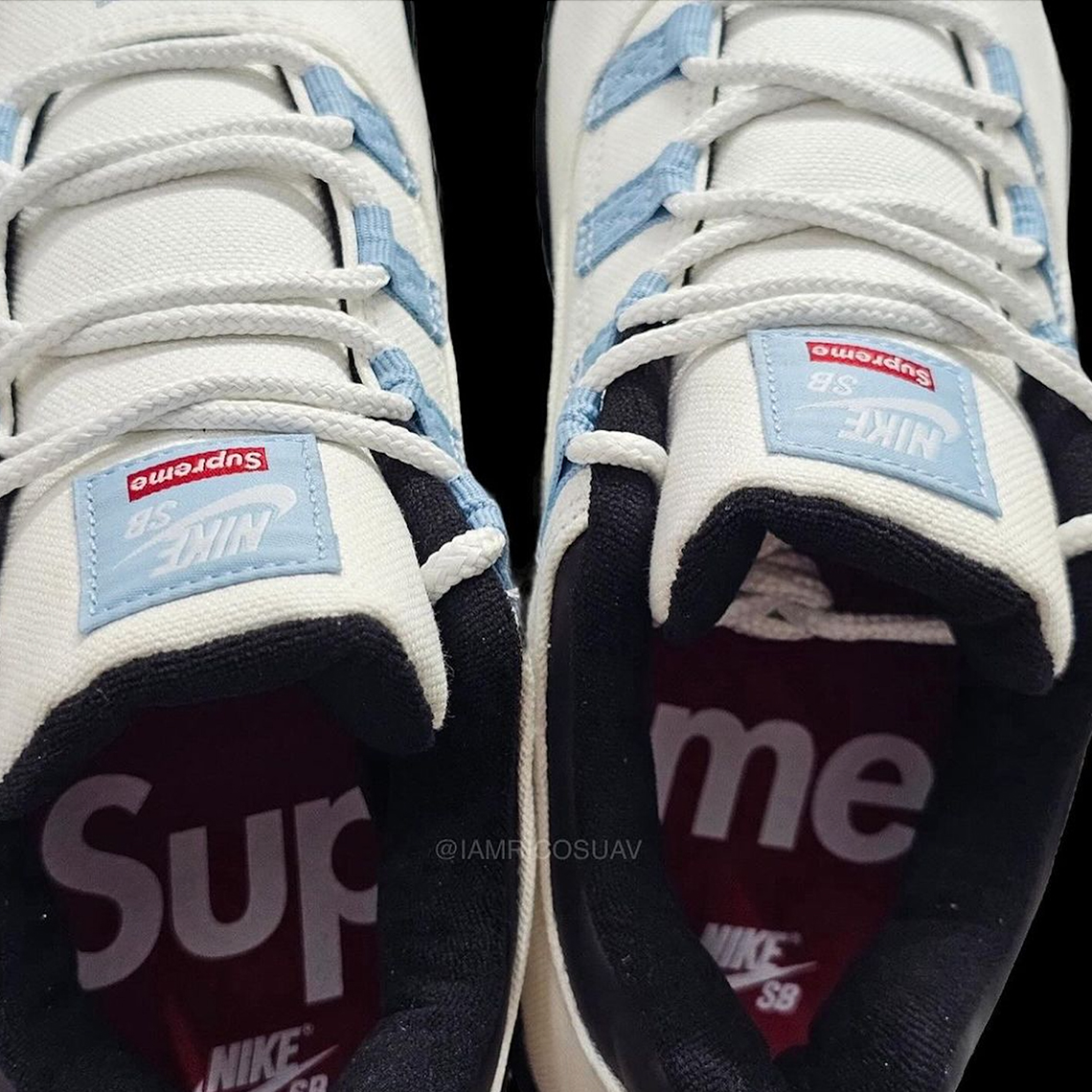 Supreme x Nike SB Air Darwin Low 'Sail': Sự Kết Hợp Đặc Biệt Cho Skateboarding - 7