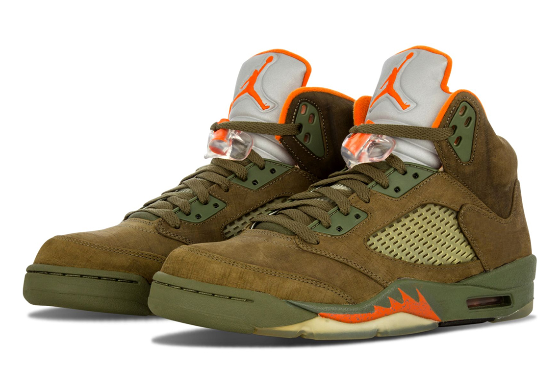 Tái xuất dự kiến của Air Jordan 5 Olive vào năm 2024 - 1