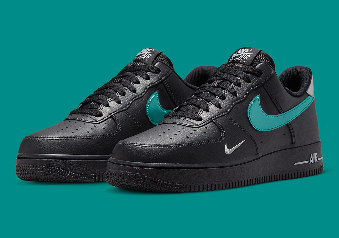 Teal và Silver Accents đã thể hiện chiếc máy bay phản lực Nike Air Force 1 Low này