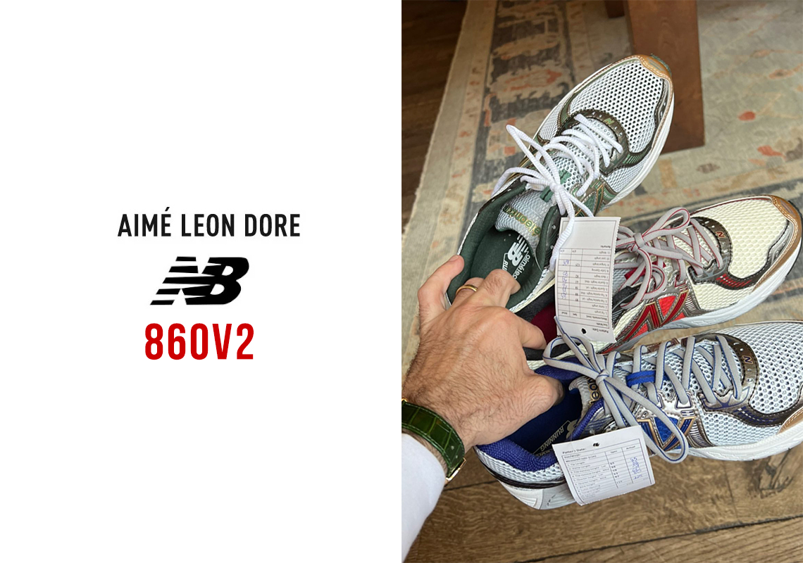 Teddy Santis giới thiệu dự án hợp tác Aimé Leon Dore x New Balance 860v2 - 1