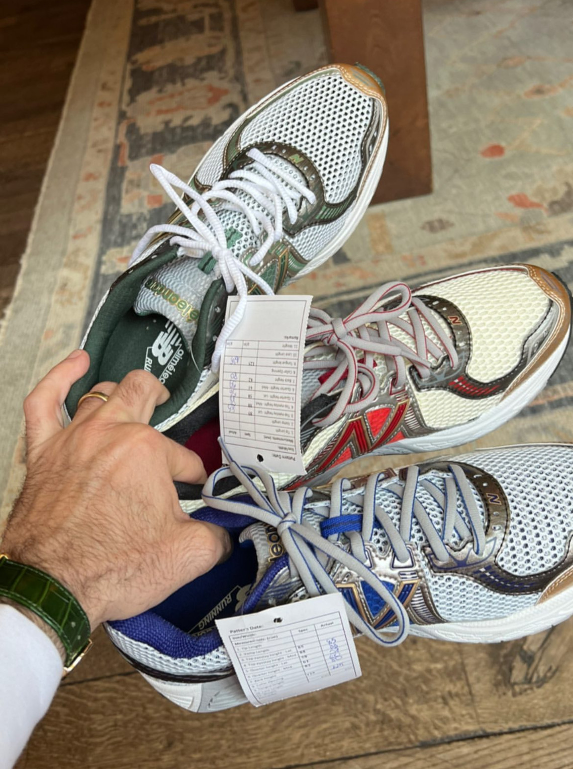 Teddy Santis giới thiệu dự án hợp tác Aimé Leon Dore x New Balance 860v2 - 2