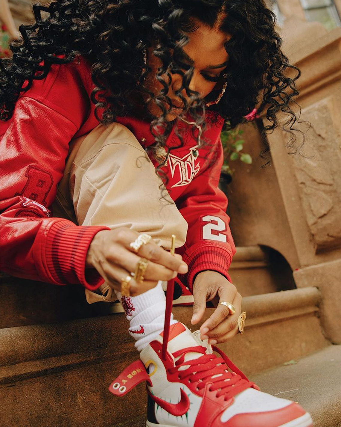 Teyana Taylor x Air Jordan 1 Zoom CMFT 2: Sự kết hợp độc đáo với gam màu Rose from Harlem - 3
