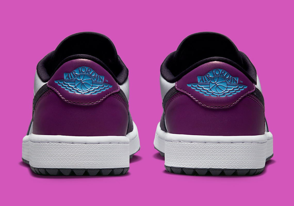 The Air Jordan 1 Low Golf Purple Smoke với 2 sắc thái màu tím - 5
