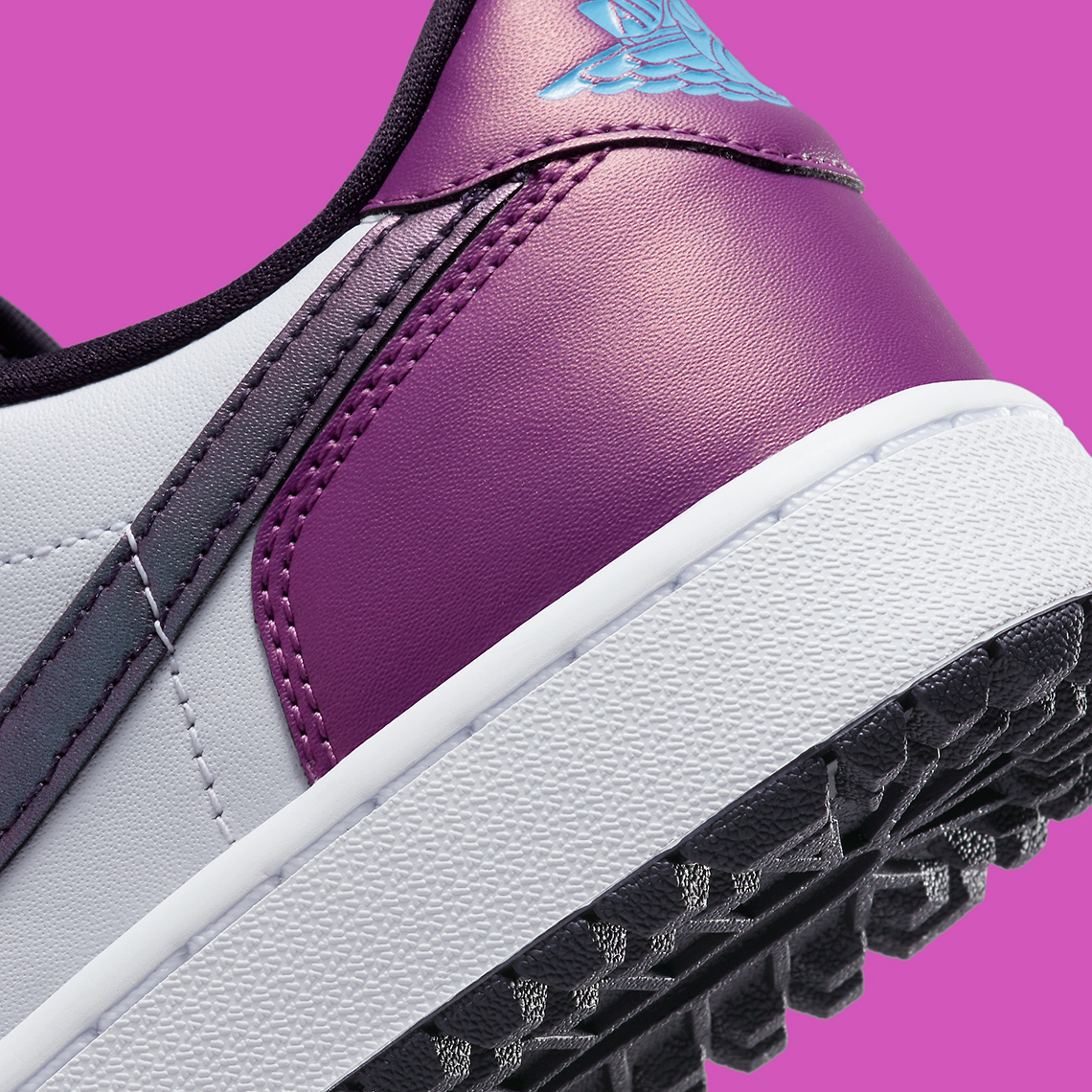 The Air Jordan 1 Low Golf Purple Smoke với 2 sắc thái màu tím - 8
