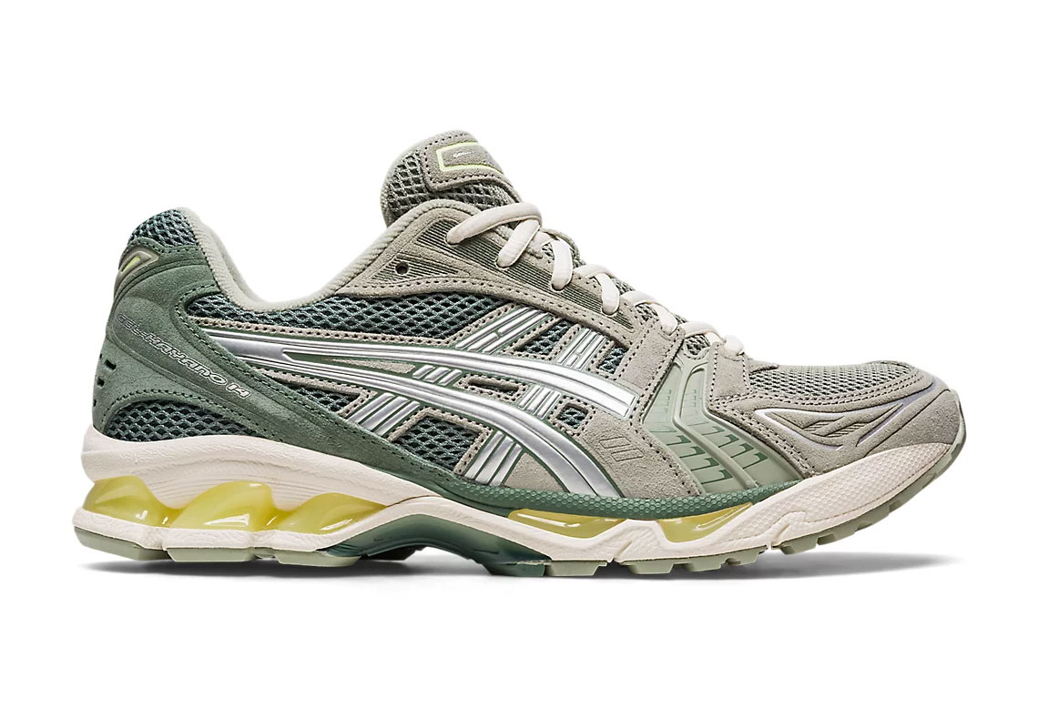 The ASICS GEL-Kayano 14 có thêm màu Olive Grey/Pure Silver - 1