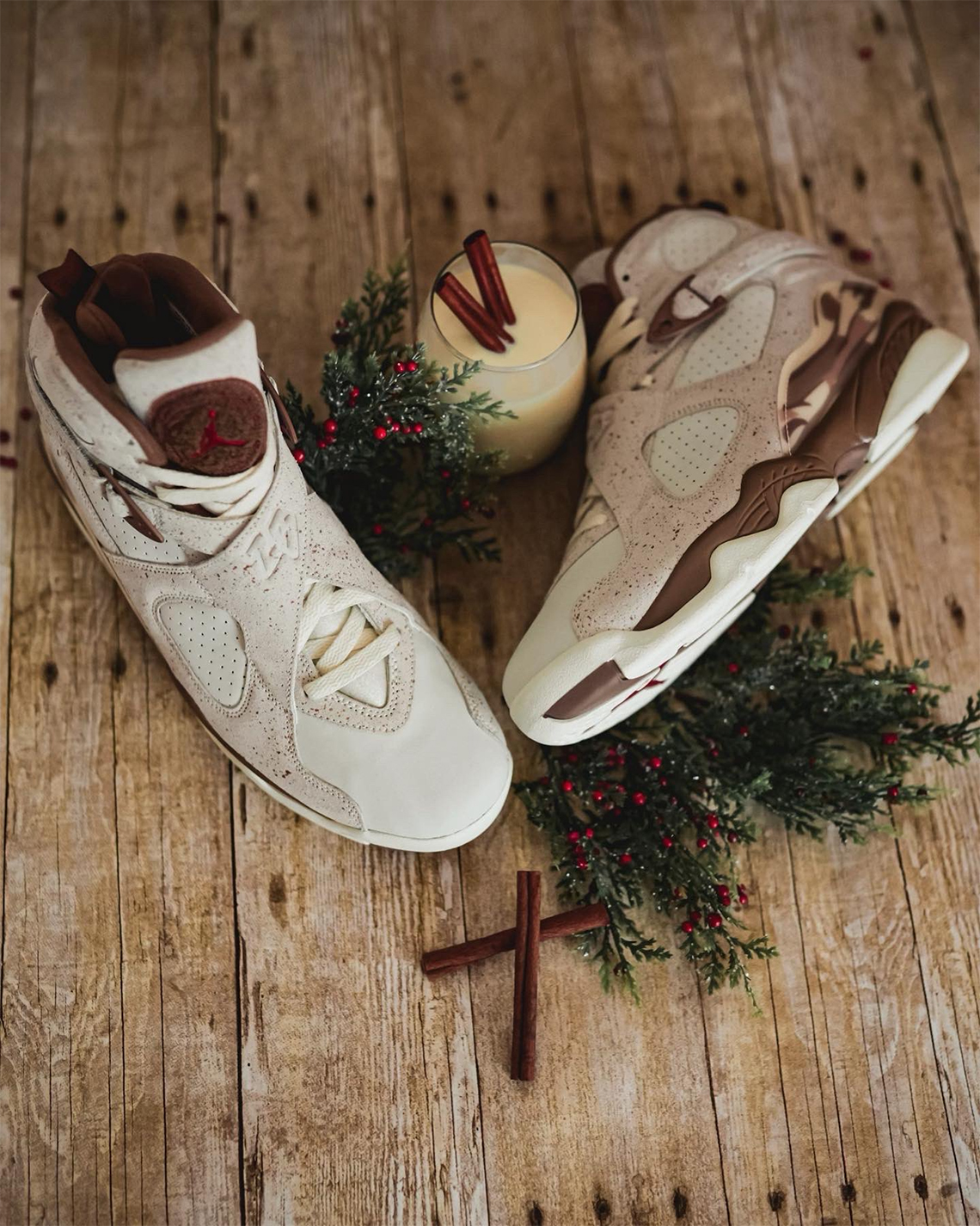 The Jumpman Kỷ niệm Mùa giải Với Air Jordan 8 Eight-Nog - 3