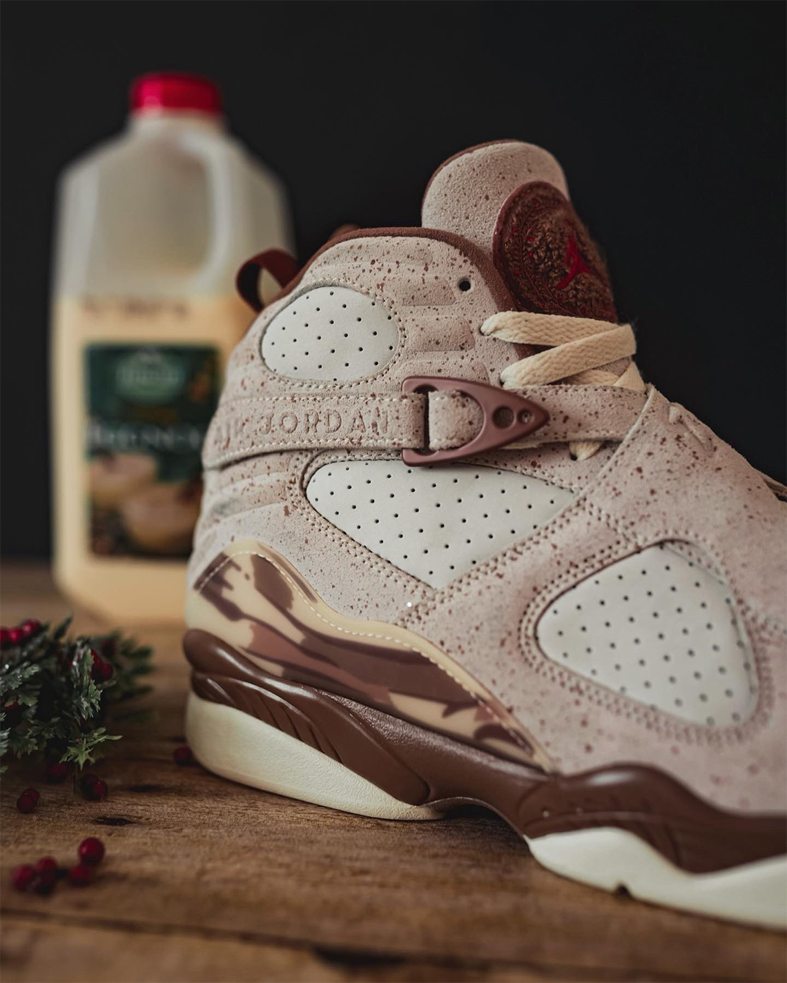 The Jumpman Kỷ niệm Mùa giải Với Air Jordan 8 Eight-Nog - 4