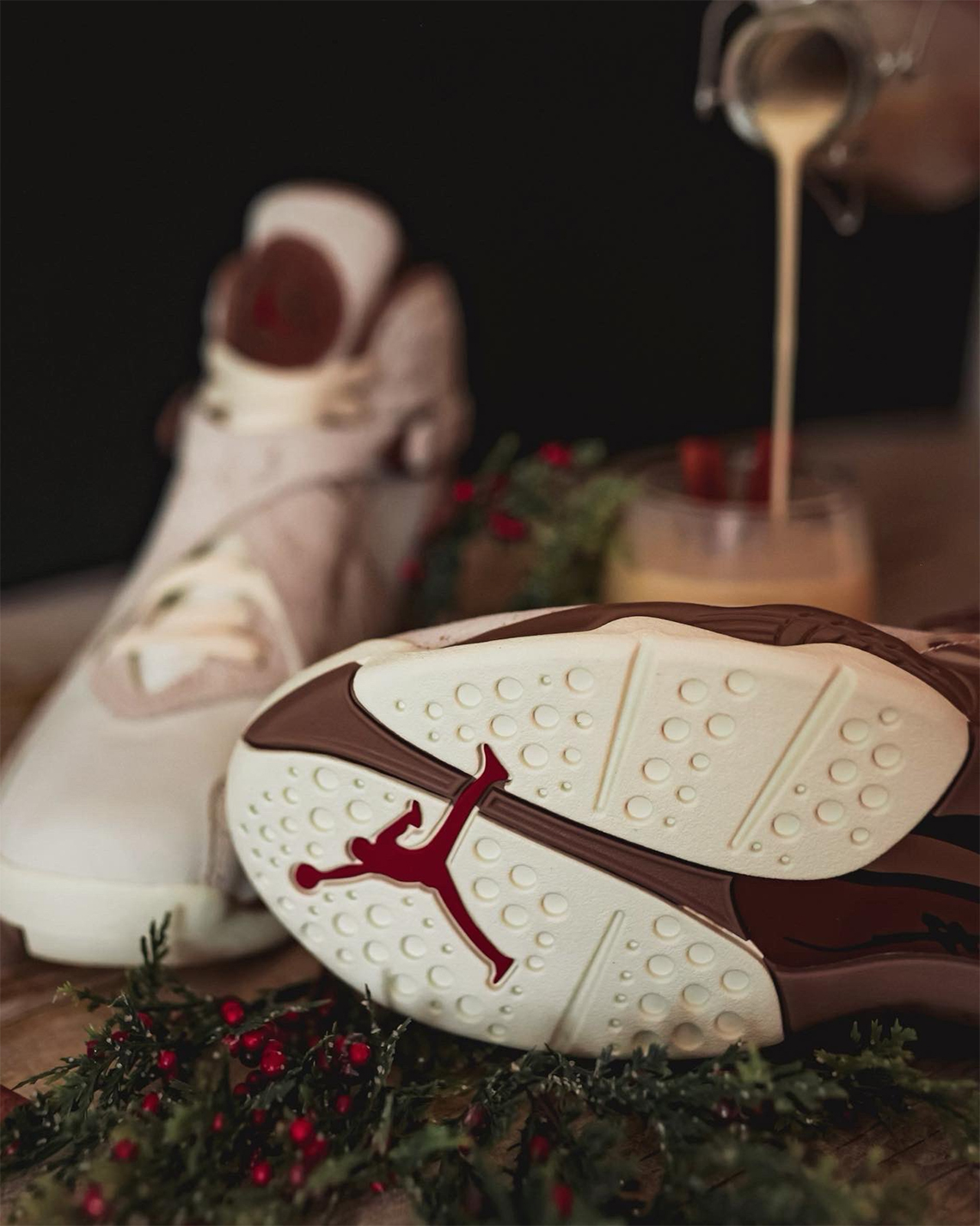 The Jumpman Kỷ niệm Mùa giải Với Air Jordan 8 Eight-Nog - 5