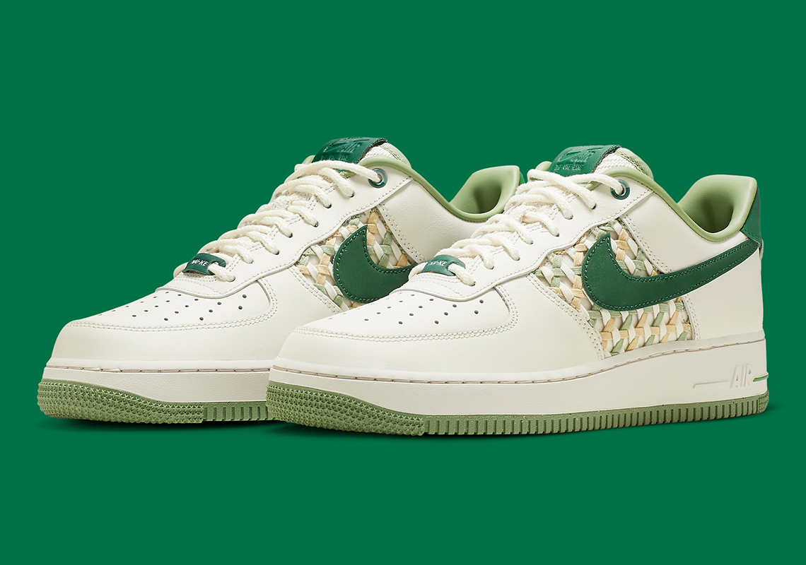 Forest Green Accents Ready Another Nike Air Force 1 Low NIKE - 1