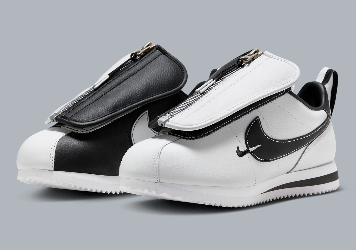 Thêm phụ kiện đính kèm với lưỡi gà trên Cortez của Nike. - 2