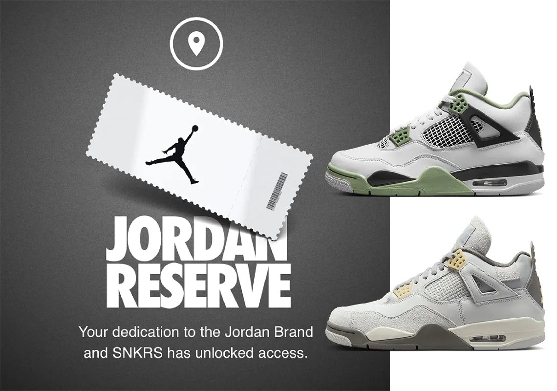 Tin tức: Sự kiện Jordan Reserve Restock trên SNKRS App trở lại.