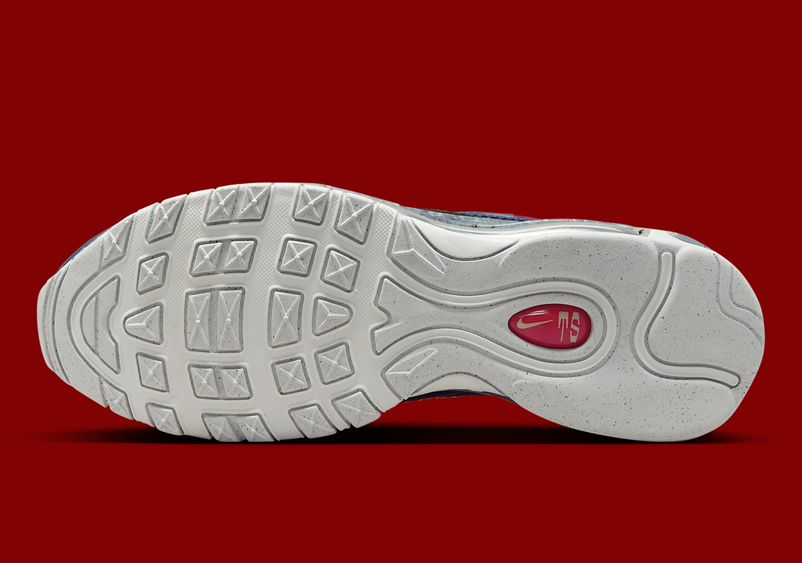 Tông màu đỏ tía và xanh đậm chiếm lấy Nike Air Max Terrascape 97 này - 6