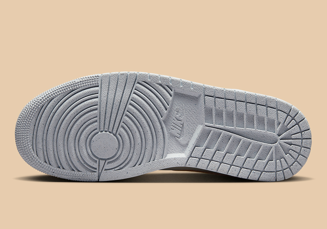 Tông màu kaki chiếm lĩnh chiếc Air Jordan 1 canvas này - 6