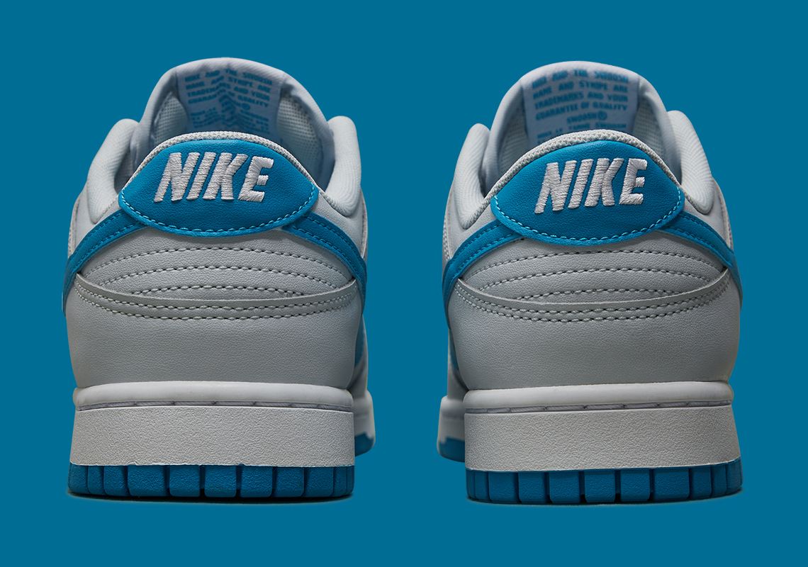 Tông màu xám và xanh kết hợp với nhau trên Nike Dunk Low mới nhất - 5