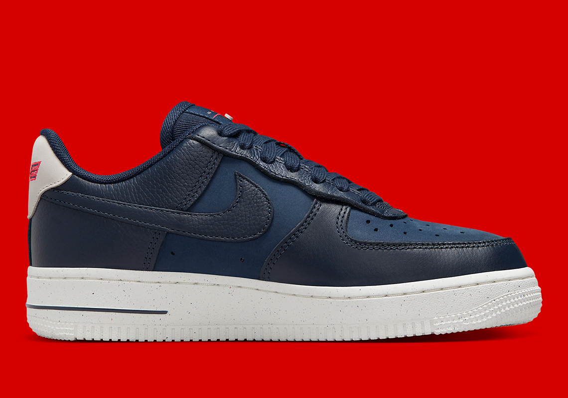 Tổng quan chi tiết Nike Air Force 1 Low Navy/Red mới nhất - 3
