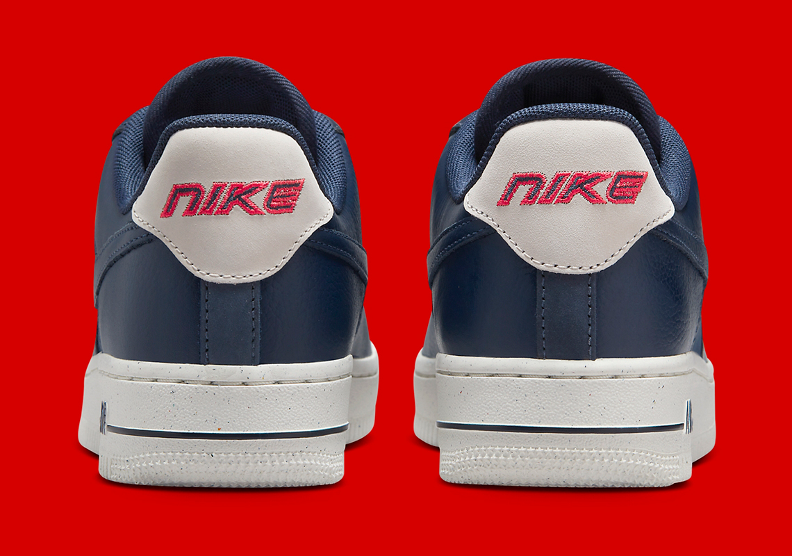 Tổng quan chi tiết Nike Air Force 1 Low Navy/Red mới nhất - 5