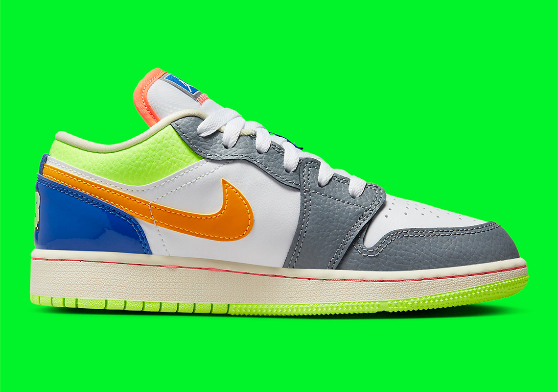 Tràn đầy năng lượng với đôi giày sneaker Air Jordan 1 Low Hoops - 3