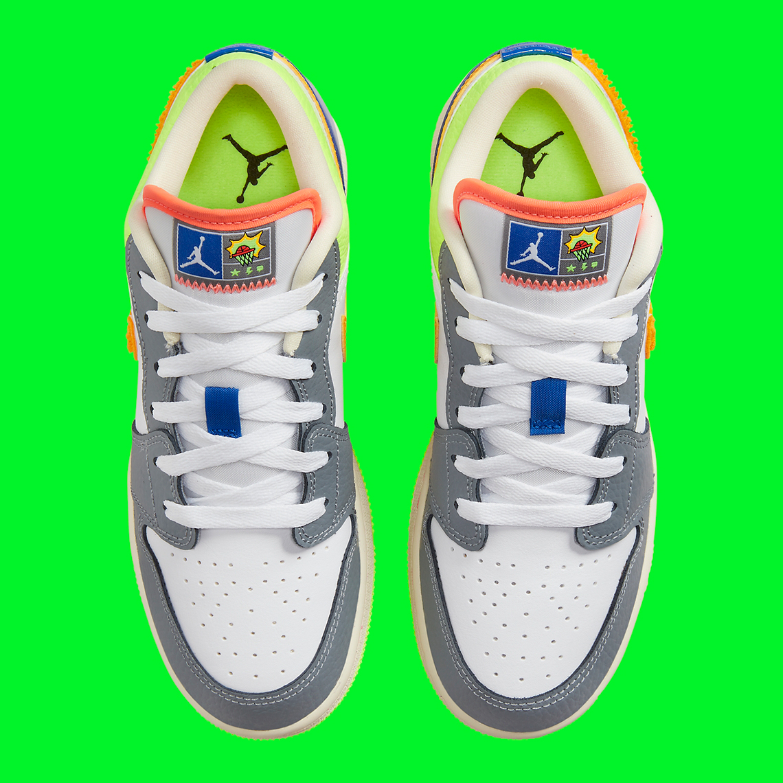 Tràn đầy năng lượng với đôi giày sneaker Air Jordan 1 Low Hoops - 4