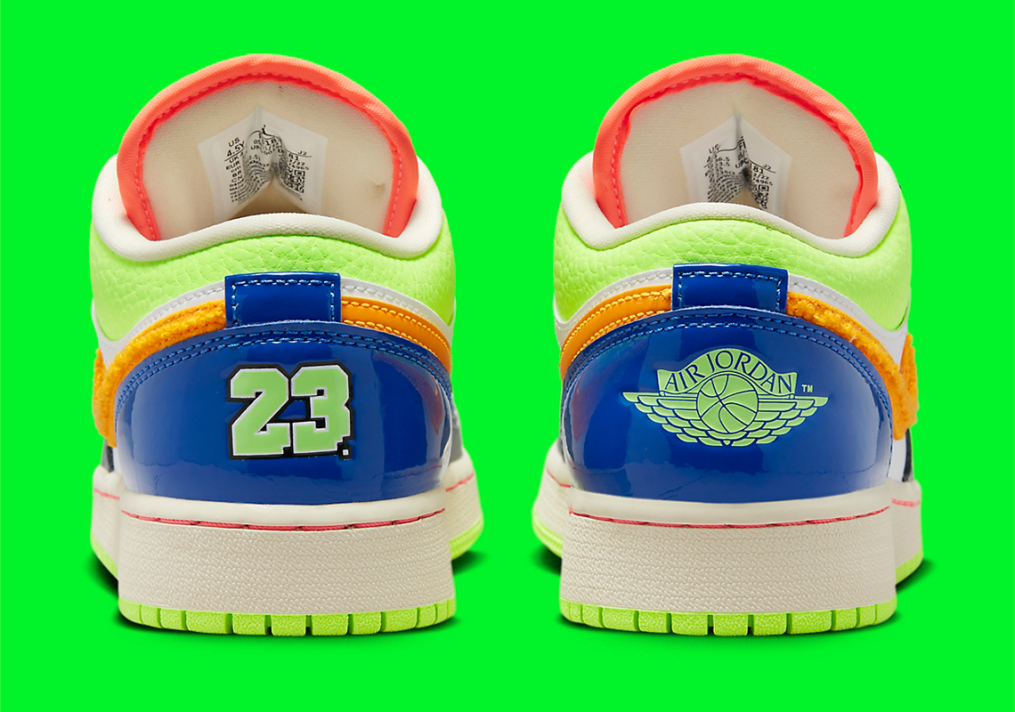 Tràn đầy năng lượng với đôi giày sneaker Air Jordan 1 Low Hoops - 5