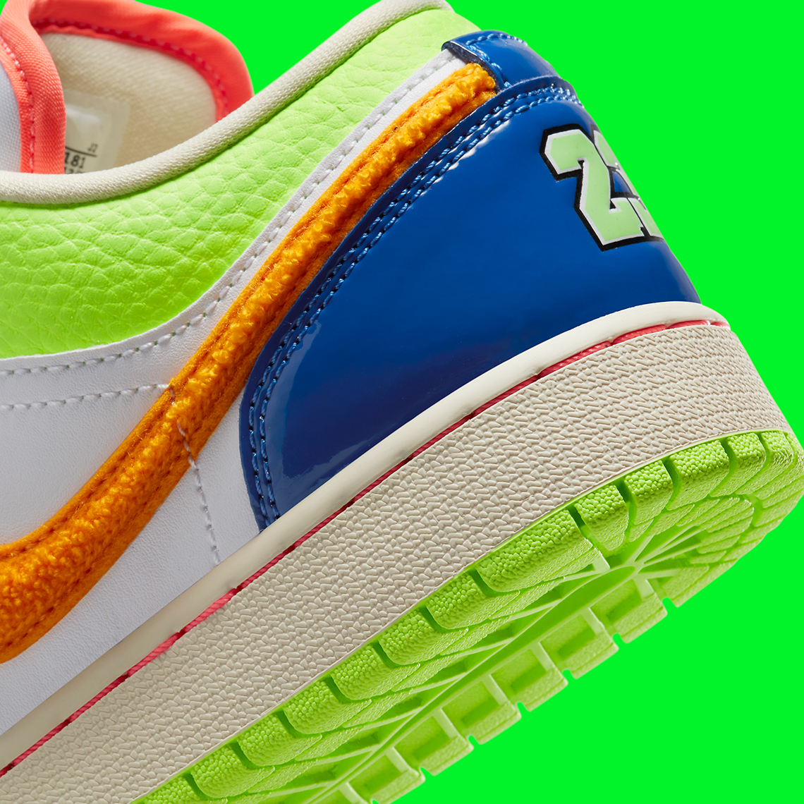 Tràn đầy năng lượng với đôi giày sneaker Air Jordan 1 Low Hoops - 7