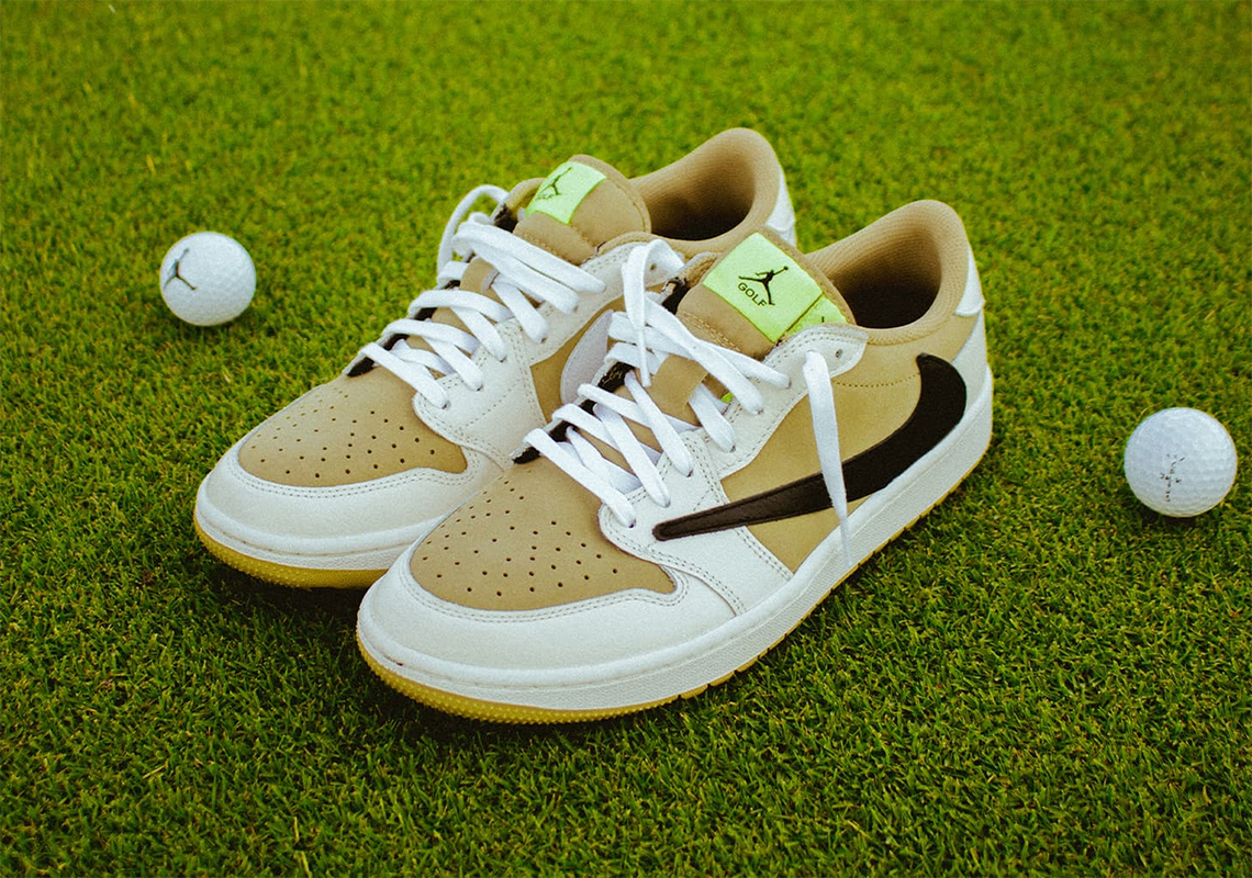 Travis Scott Air Jordan 1 Low OG Golf: Cập Nhật Và Thời Gian Ra Mắt - 1